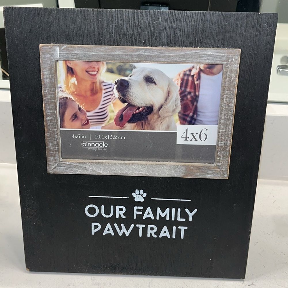 6x4 Glass Picture Frame The best friend Doggie or Dog Live ❤️Laugh ❤️ “Pawtrait”